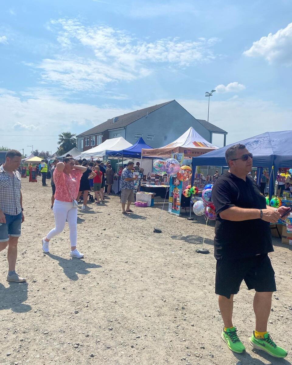 Outdoor community event