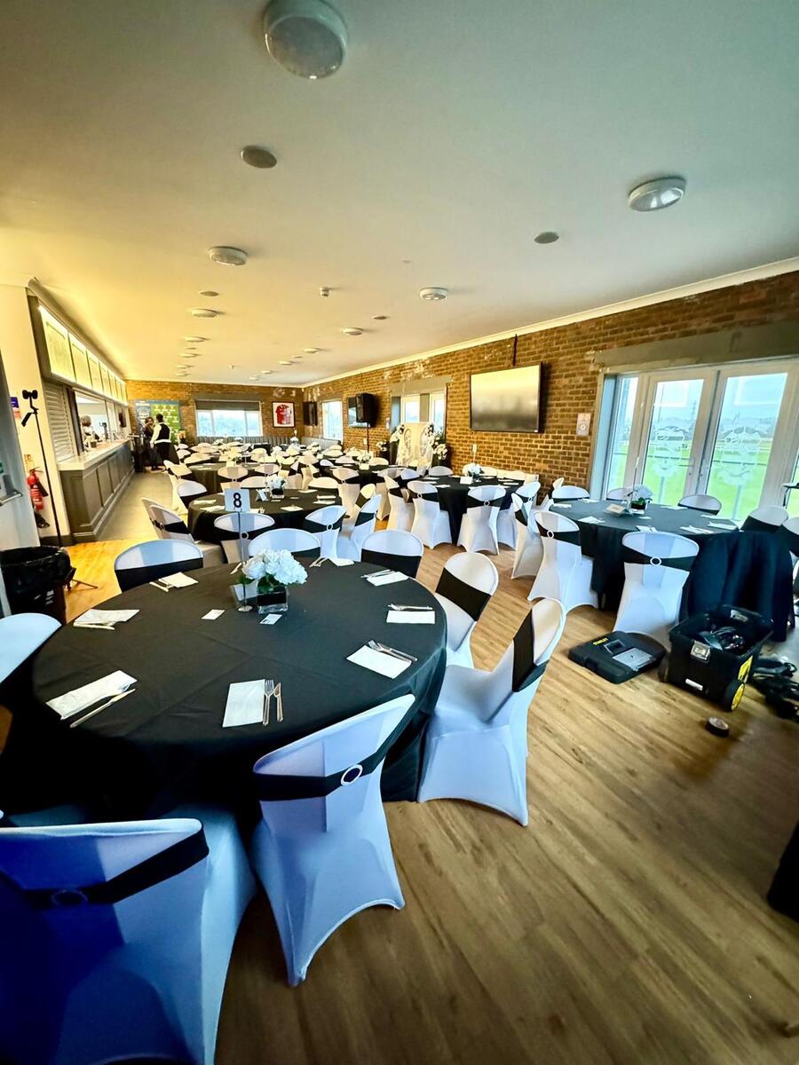 Formal setup with pitch views